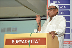 Dabbawala session at hotel management institute in Pune